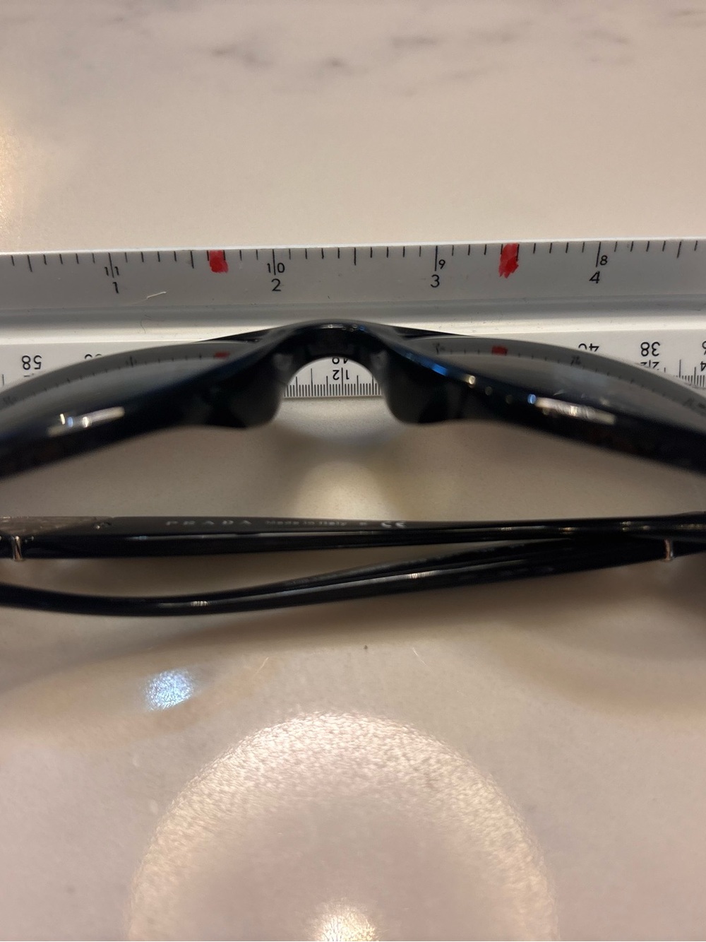 Prada Black Oversize Gradient Sunglasses - Picture 7 of 8